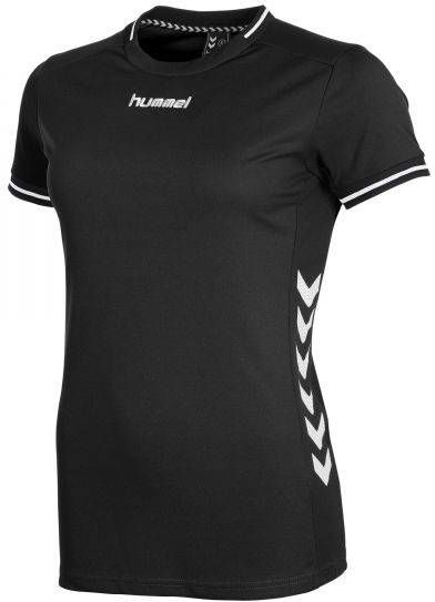 hummel sport T shirt zwart/wit