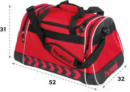 Hummel Milford Sporttas Rood