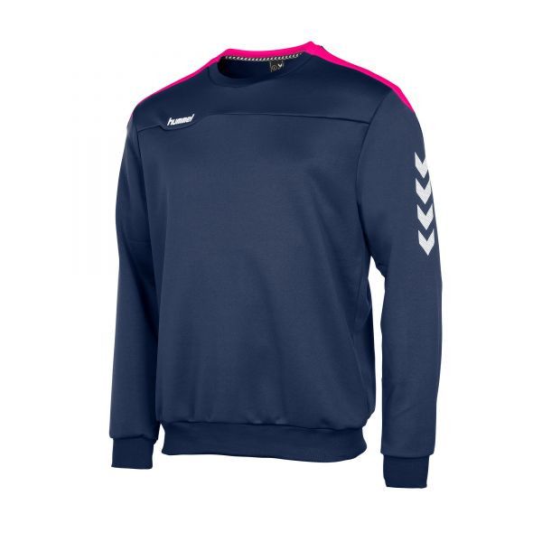 hummel sportsweater donkerblauw