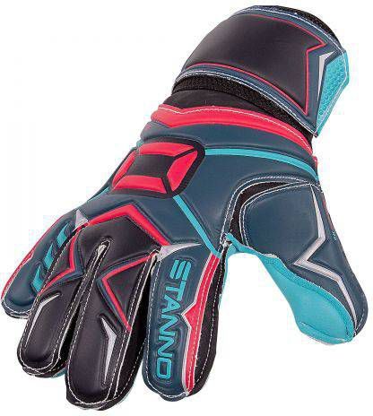 Stanno Junior keepershandschoenen FH Granite blauw/rood