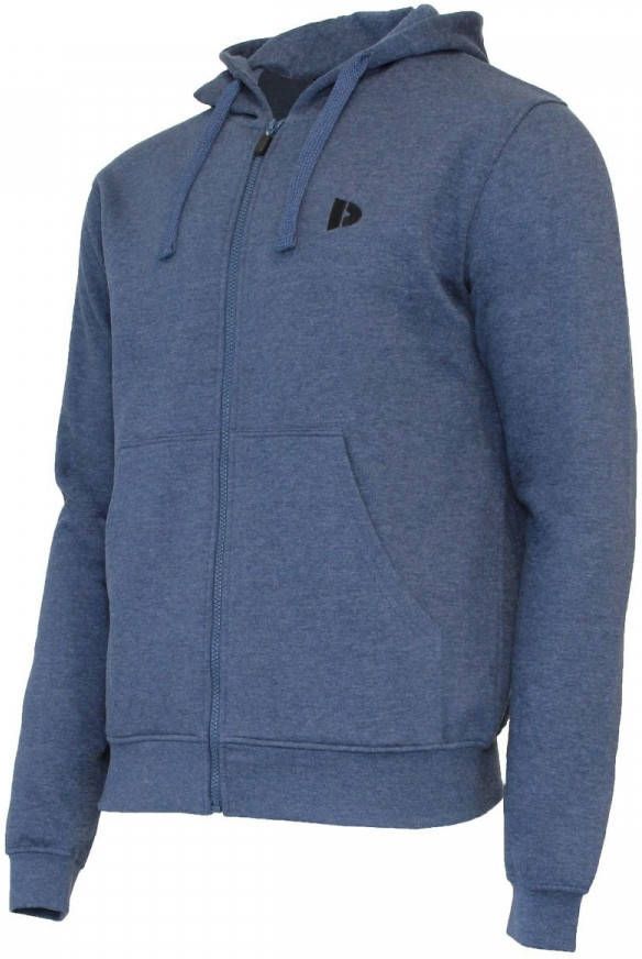 Donnay sportvest blauw melange