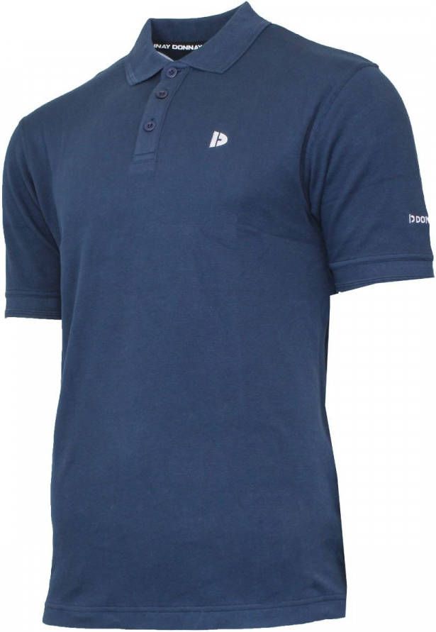 Donnay sportpolo donkerblauw