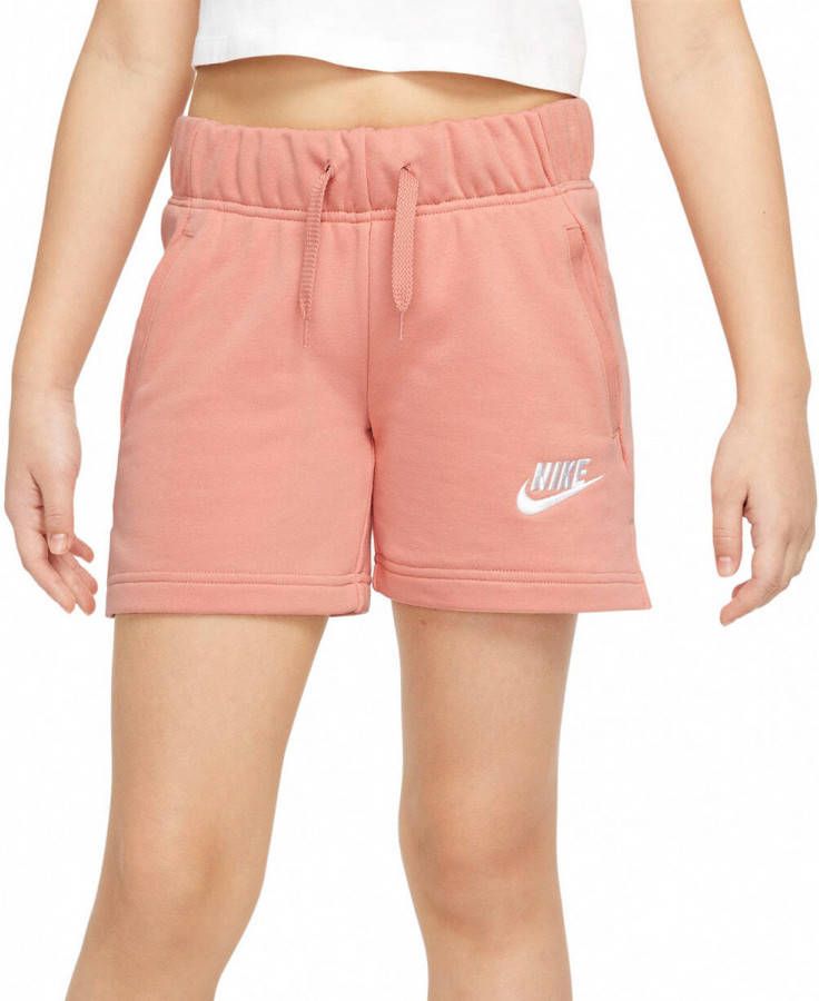 Nike Club straight fit korte joggingbroek met logoborduring online kopen