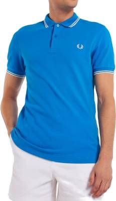 Fred Perry Twin Tipped Poloshirt Kingsfisher/Ecru
