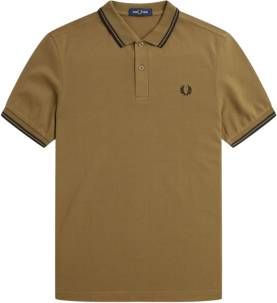 Fred Perry Twin Tipped Poloshirt Shaded Stone