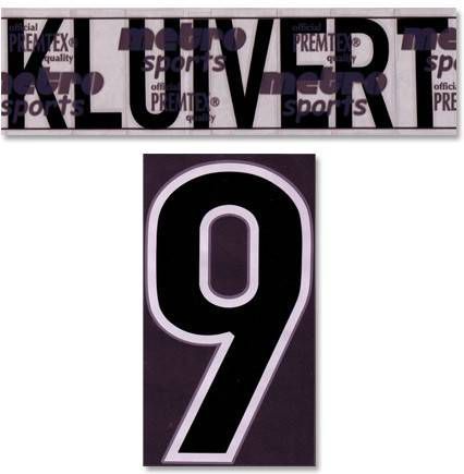 MetroSport Kluivert 9(Nederlands Elftal printing 1998 )