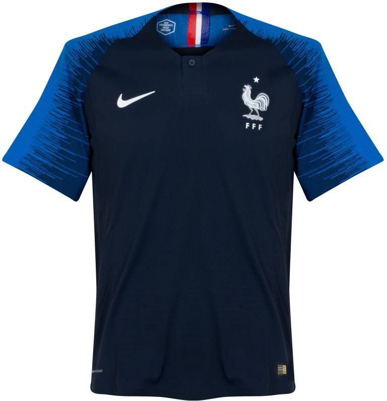 Nike Frankrijk Authentic Vapor Match Shirt Thuis 2018 2019