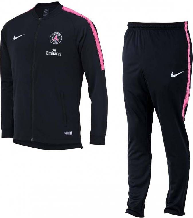 Nike Paris Saint Germain Trainingspak 2018 2019 Zwart/Roze
