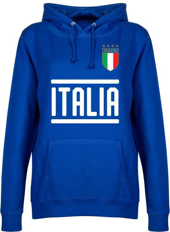 Retake Italië Team Dames Hoodie Blauw