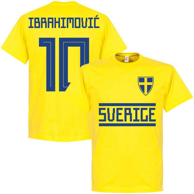 Retake Zweden Ibrahimovic 10 Team T Shirt