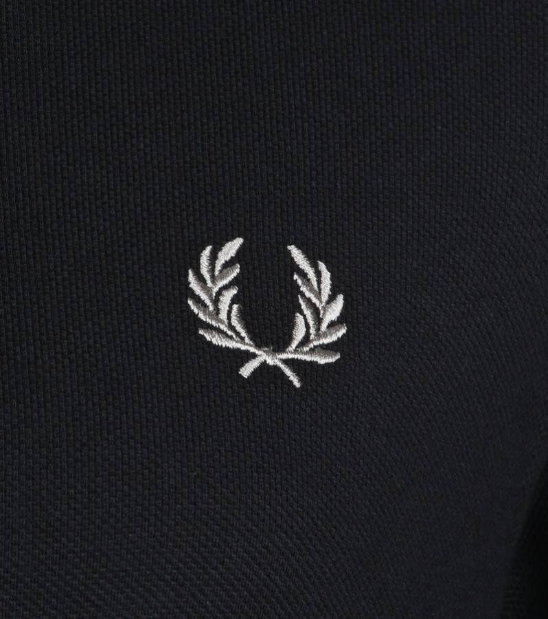 Fred Perry Slim Fit Plain Polo M6000 608 , Blauw, Unisex