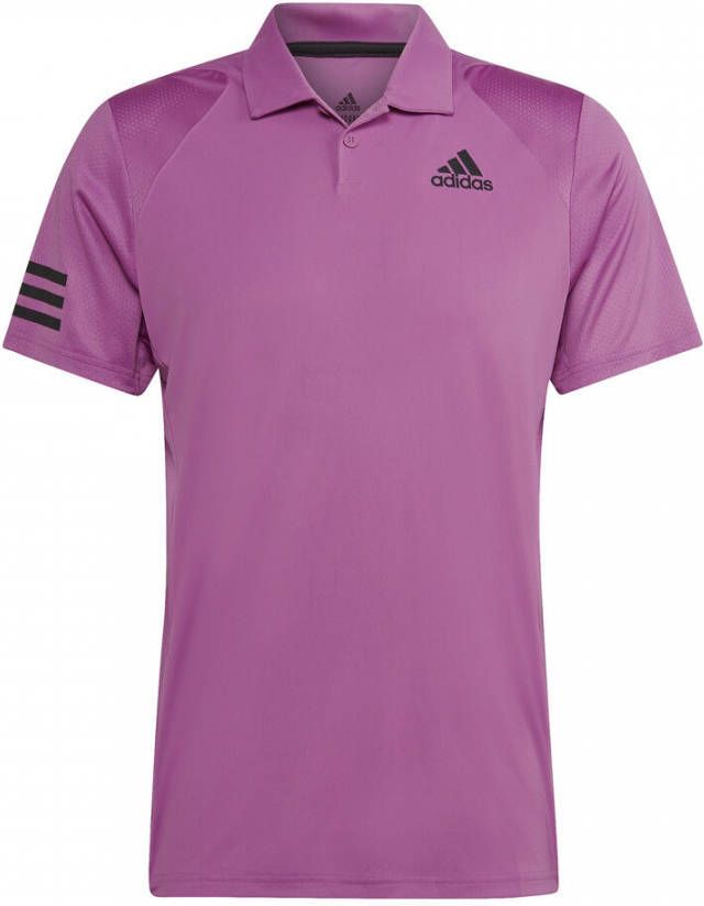 Adidas Club 3 Stripes Polo Heren