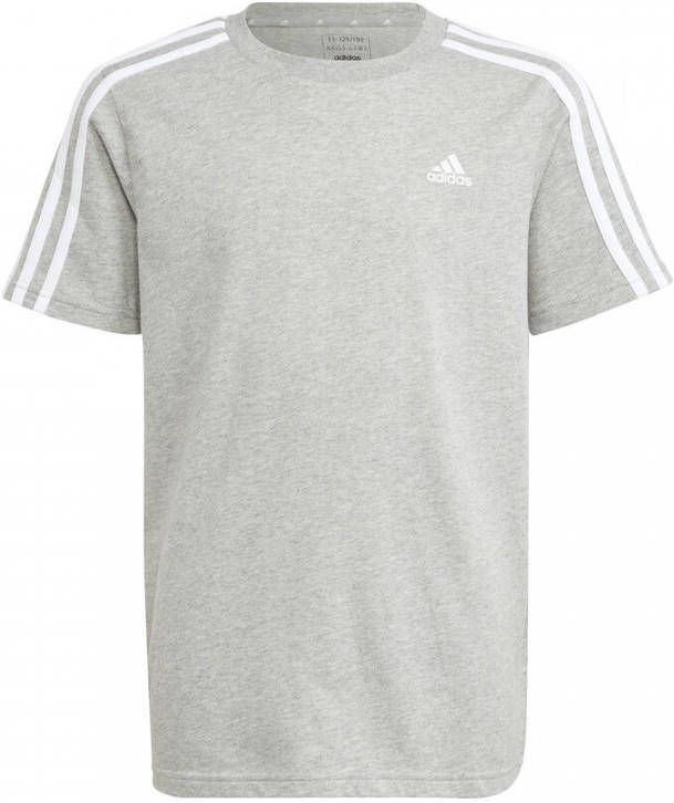 Adidas Essentials 3 Stripes Cotton T shirt Jongens