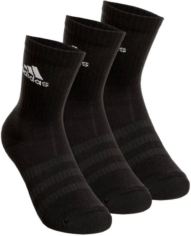 adidas Performance Functionele sokken CUSHIONED CREW SOCKEN, 3 PAAR