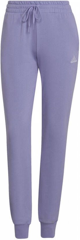 Adidas Essentials French Terry Logo Broek Light Purple/White Dames