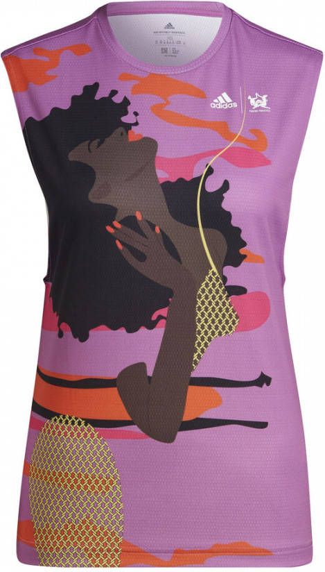 adidas Tennis New York Mouwloos Shirt(Uniseks )