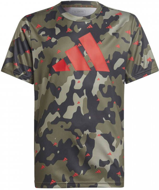 Adidas Train Seasonal AEROREADY Allover Print Regular Fit T shirt Jongens