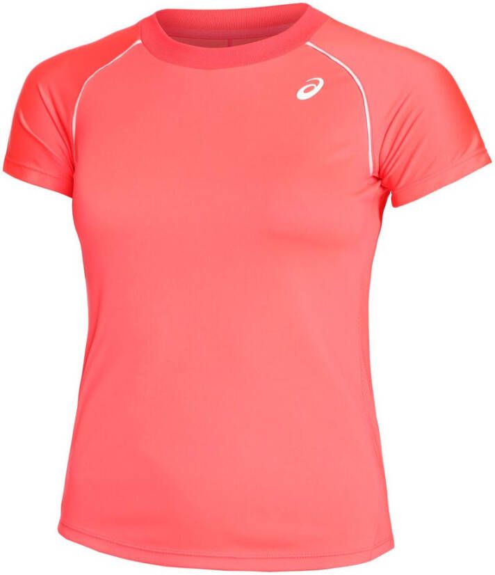 ASICS Court Piping SS Shirt Dames