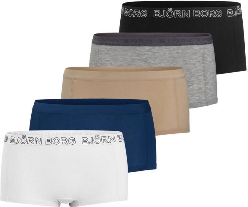Bjö, rn Borg Mia Mini short Verpakking 5 Stuks Dames