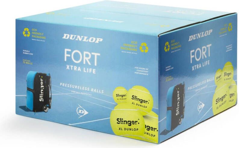 Dunlop Fort Xtra Life Slinger Box 72 Stuks