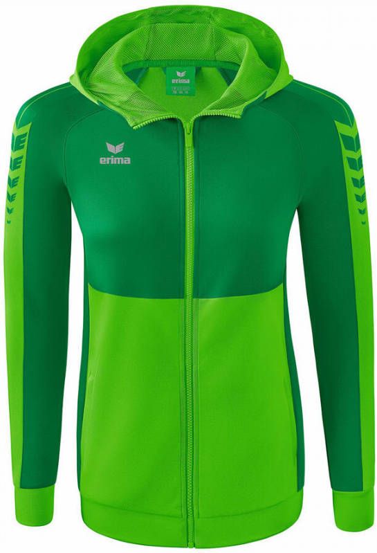 erima Six Wings Hooded Trainingsjack Dames