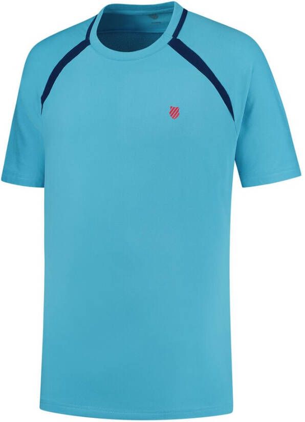 K-SWISS K Swiss Mesh Crew 2 T shirt Heren