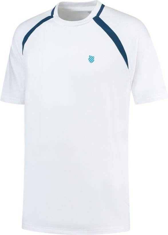 K-SWISS K Swiss Mesh Crew 2 T shirt Heren
