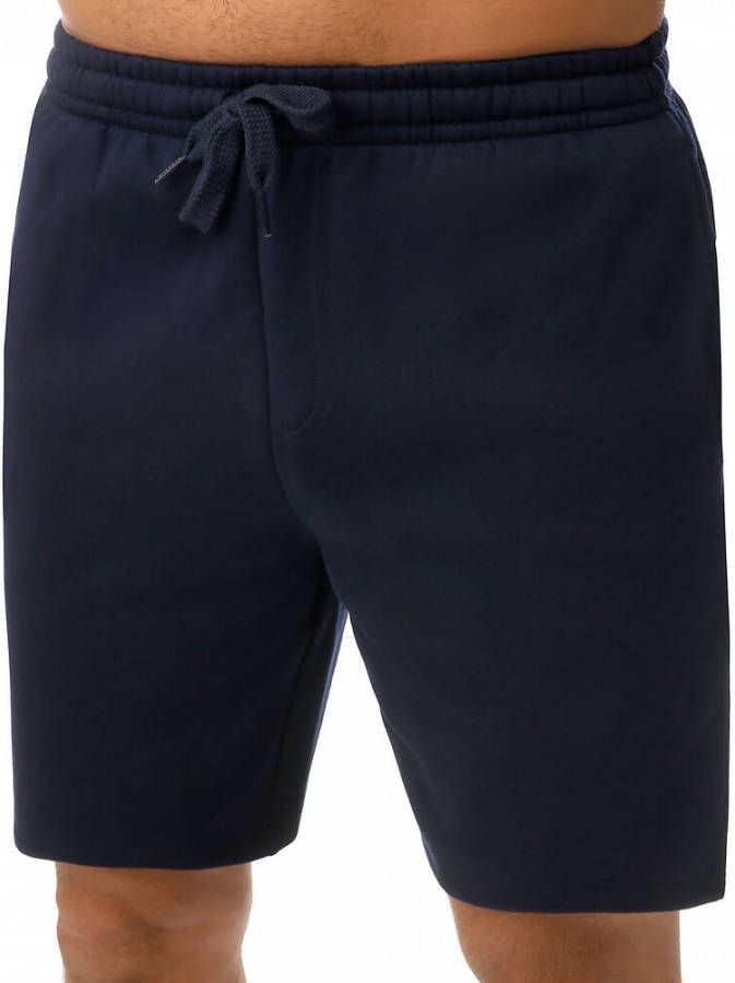 Lacoste Korte sweatbroek met 2 zakken blauw