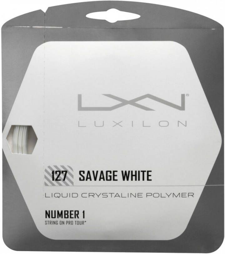 Luxilon Savage White Set Snaren 12, 2m