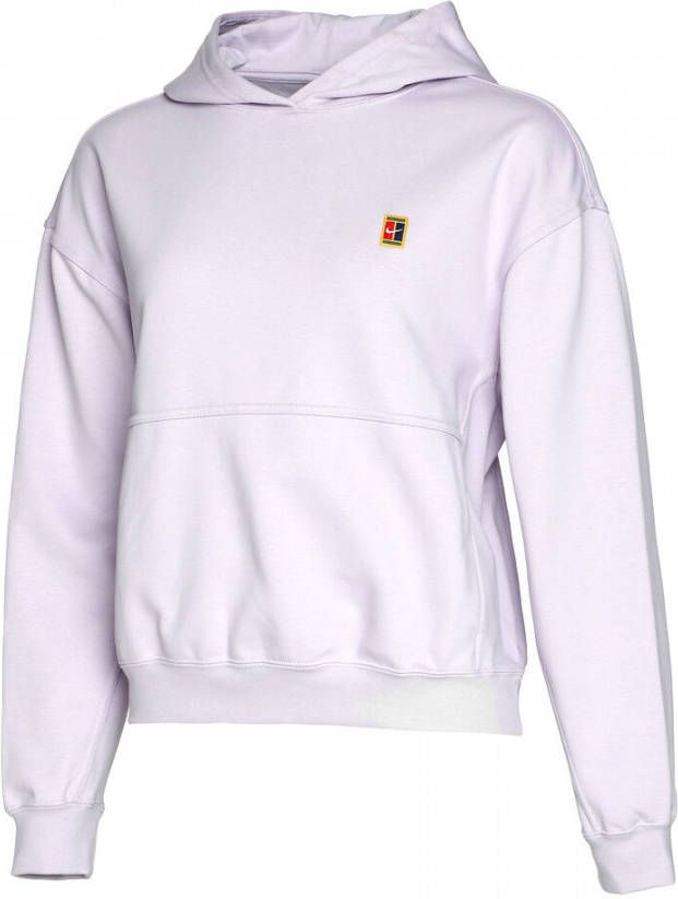 Nike Court Dri Fit Fleece Heritage Sweater Met Capuchon Dames