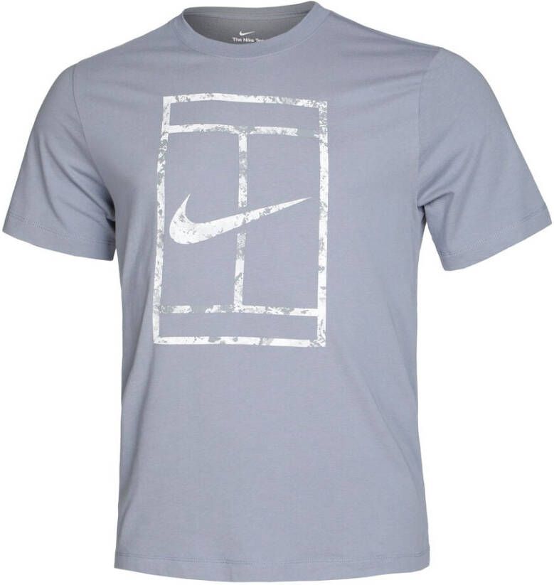 Nike Court Tee Garden Party T shirt Heren