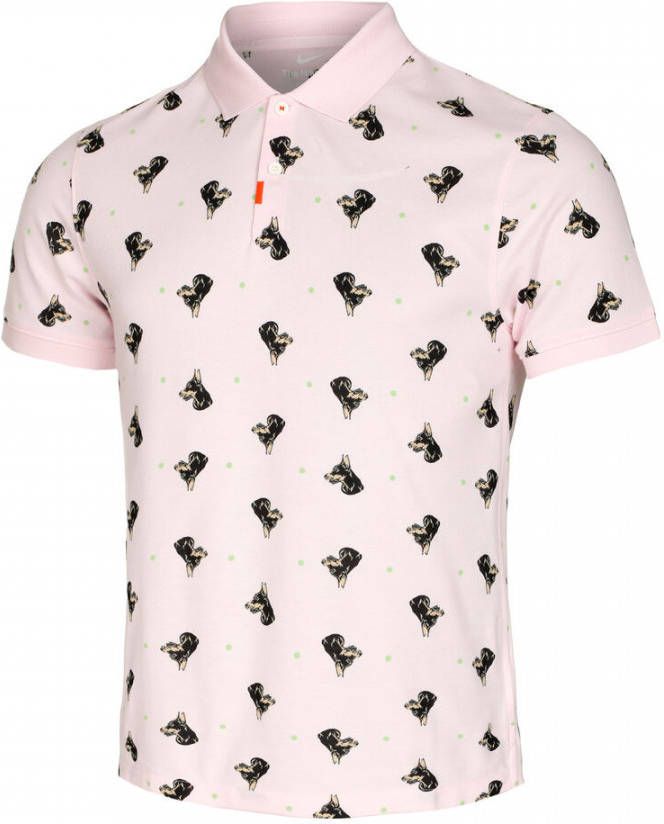 Nike Dri Fit Printed Slim Polo Heren