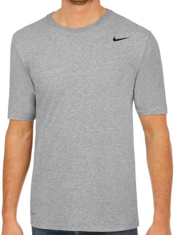 Nike Dri-FIT Trainingsshirt met korte mouwen voor heren Grijs
