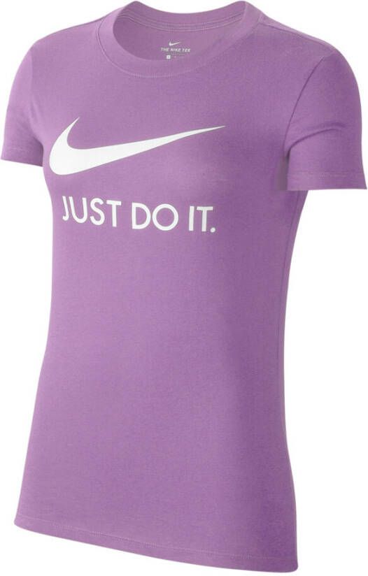 Nike Just Do It Slim T shirt Dames