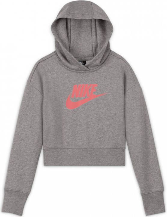 Nike Sportswear Club Cropped Sweater Met Capuchon Kinderen