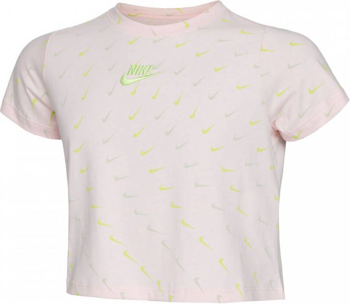 Nike Sportswear Cropped Swooshfetti T shirt Kinderen