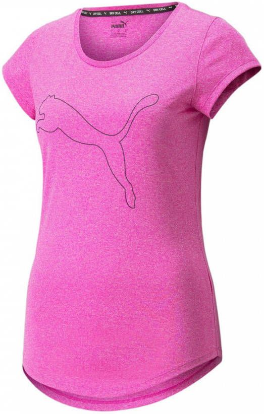 PUMA Trainingsshirt PERFORMANCE HEATHER CAT TEE