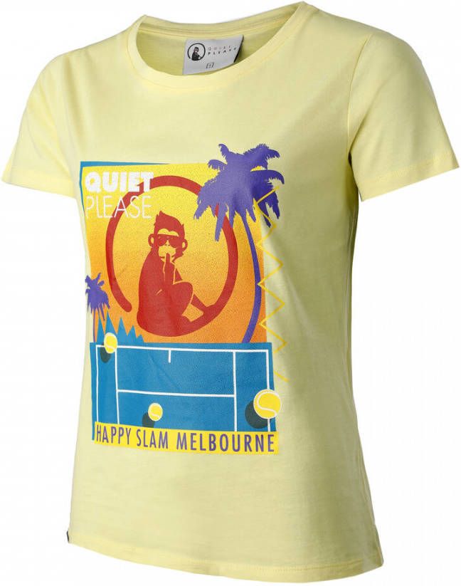Quiet Please Happy Slam T shirt Dames