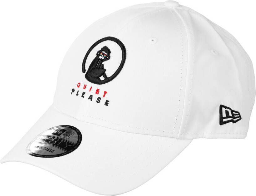 Tennis Point 9FORTYQuietPleaseCap Wit, Zwart