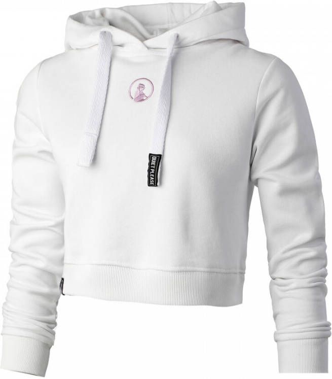 Quiet Please Ready To Serve Crop Sweater Met Capuchon Dames