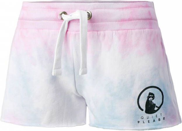 Quiet Please Tie Dye Shorts Dames