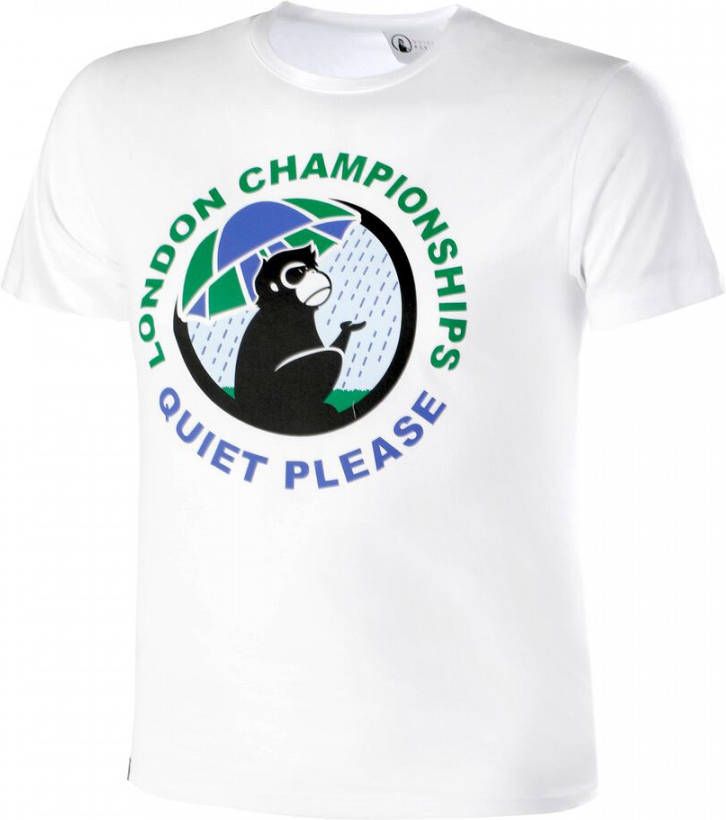 Quiet Please Wet Monkey T shirt Heren