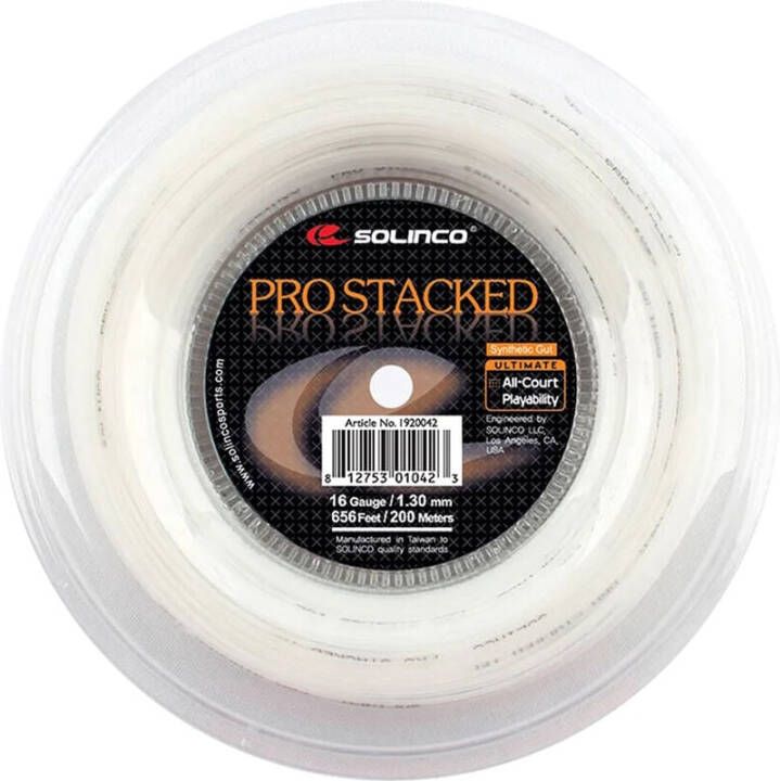 Solinco Pro Stacked Rol Snaren 200m