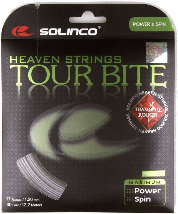 Solinco Tour Bite Diamond Rough Set Snaren 12, 2m