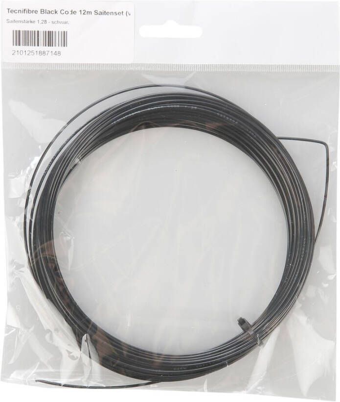 Tecnifibre Black Code 12m Set Snaren 12m Van De Snaarrol