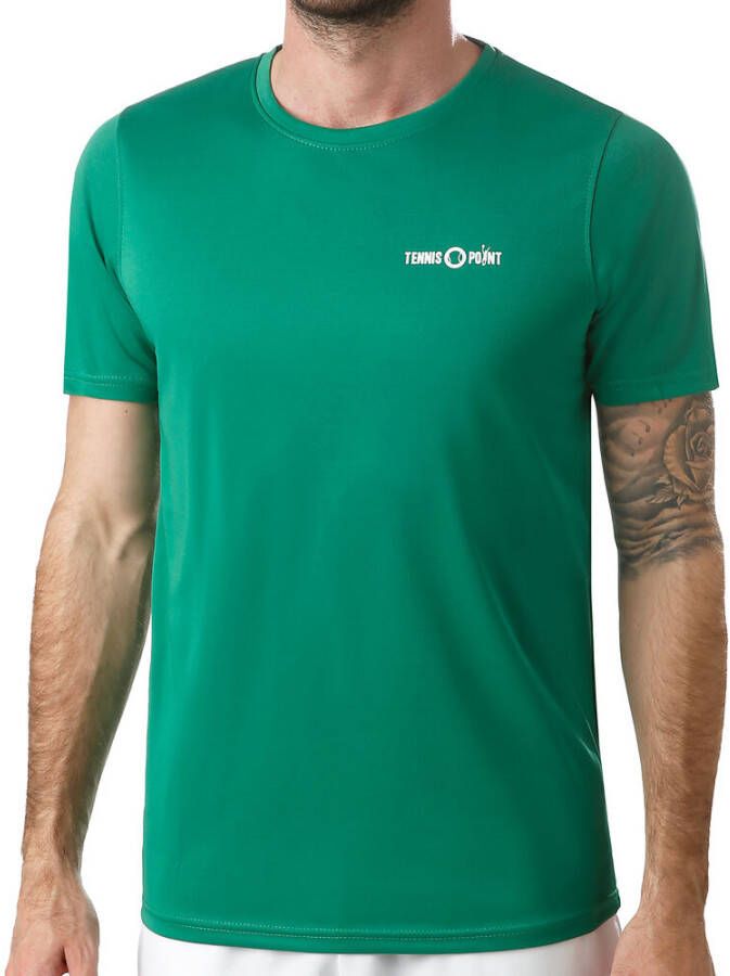 Tennis Point Basic Function T shirt Heren