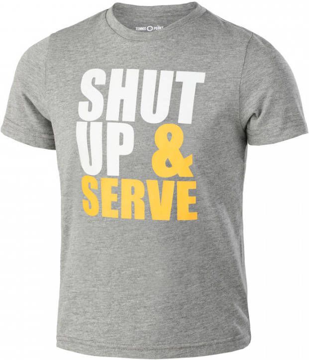 Tennis Point Shut Up & Serve T shirt Jongens
