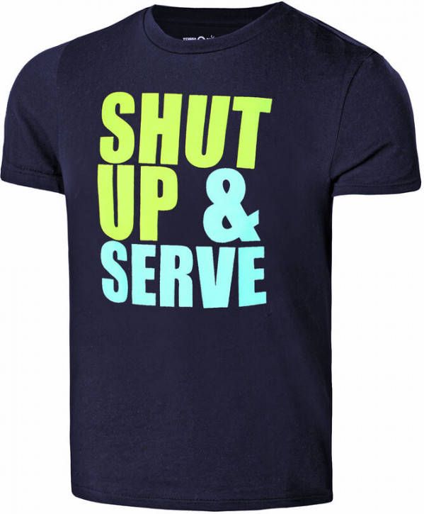 Tennis Point Shut Up & Serve T shirt Jongens