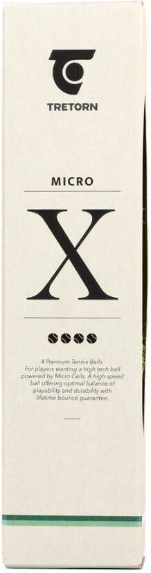 Prince / Tretorn Micro X 4 Tins Tennisballen