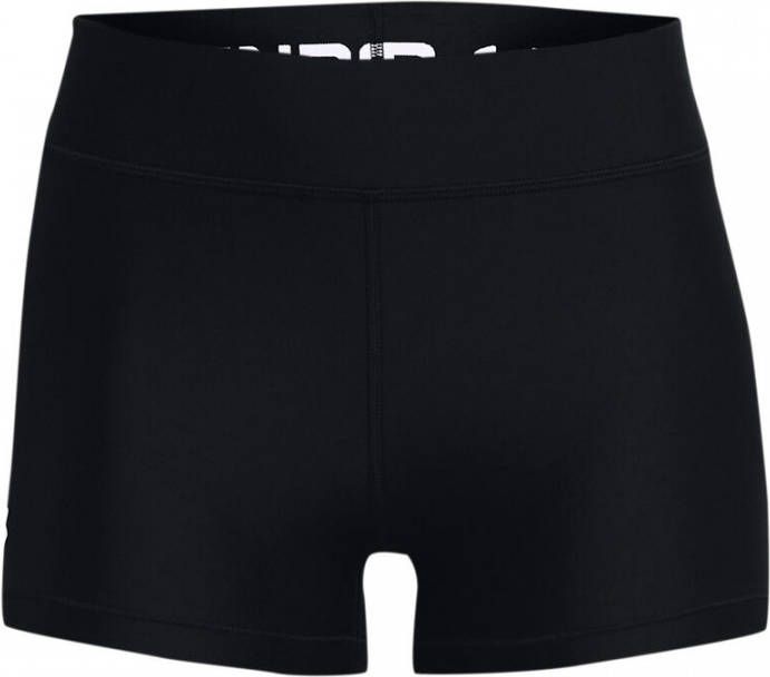 Under Armour Damesshorts HeatGear® Armour Mid Rise Zwart/Wit